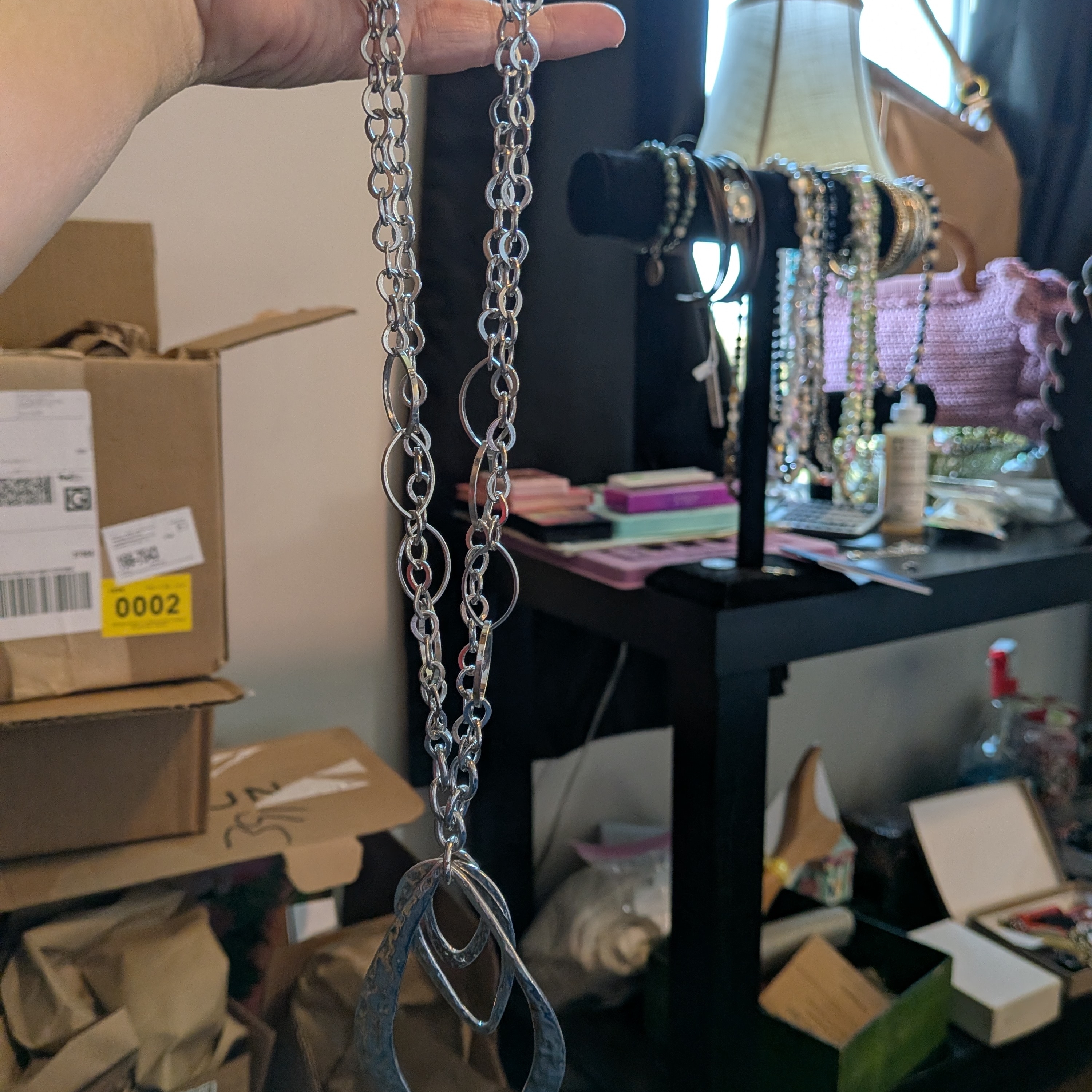 Liz Claiborne Silver Necklace 65$